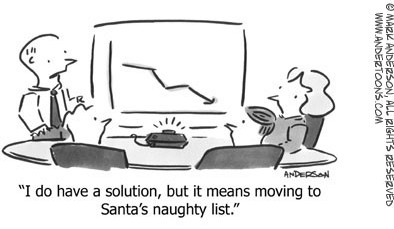 santa's naughty list