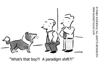 Paradigm Shift Cartoon